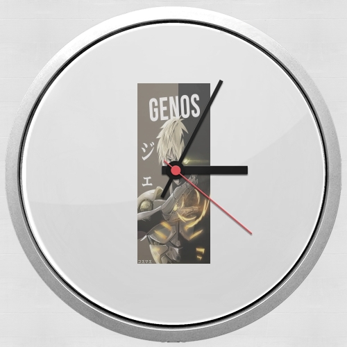  Genos one punch man for Wall clock