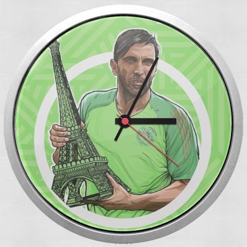  Gigi Goalkeeper Tour eiffel Paris for Wall clock