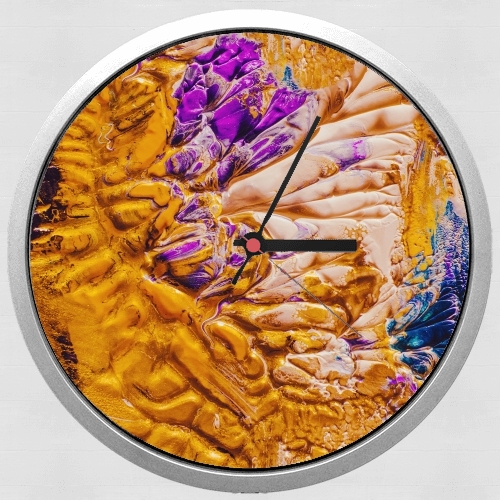  Gold and Purple Paint for Wall clock