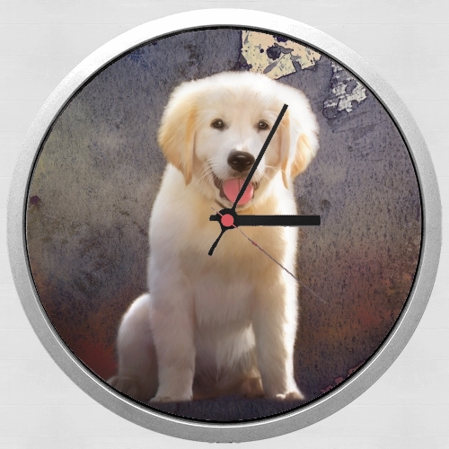  Golden Retriever Puppy for Wall clock