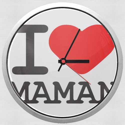  I love Maman for Wall clock