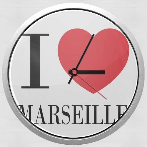  I love Marseille for Wall clock
