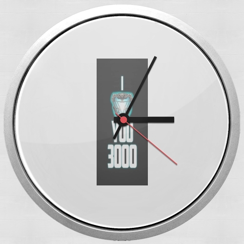  I Love You 3000 Iron Man Tribute for Wall clock