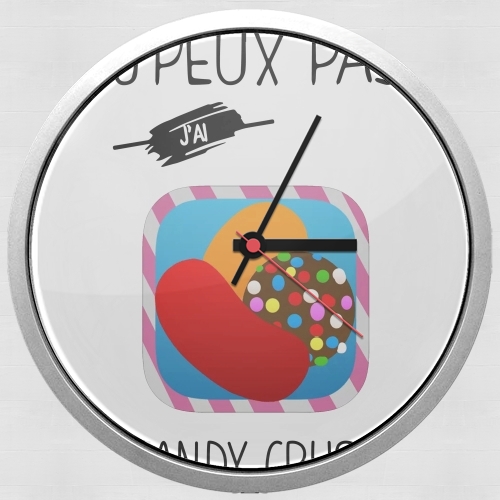  Je peux pas jai candy crush for Wall clock