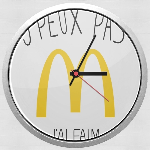  Je peux pas jai faim McDonalds for Wall clock