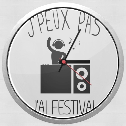 Wall clock for Je peux pas jai festival