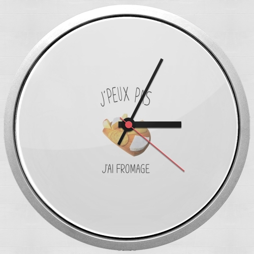  Je peux pas jai fromage for Wall clock
