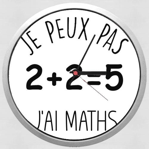  Je peux pas jai maths for Wall clock