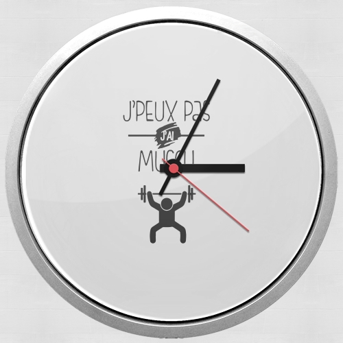  Je peux pas jai musculation for Wall clock