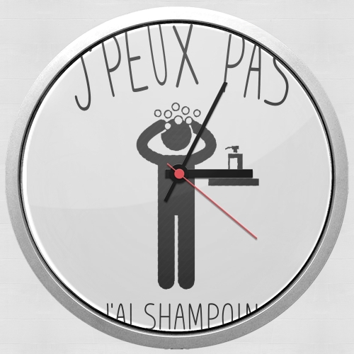  Je peux pas jai shampoing for Wall clock