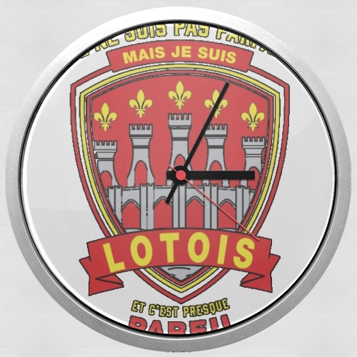  Je suis lotois for Wall clock