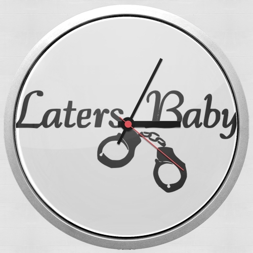  Laters Baby fifty shades of grey for Wall clock