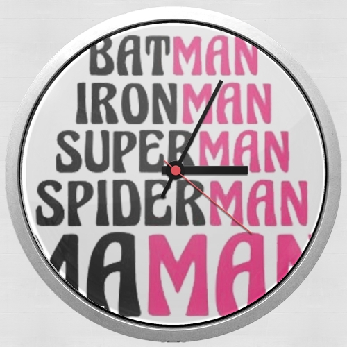  Maman Super heros for Wall clock