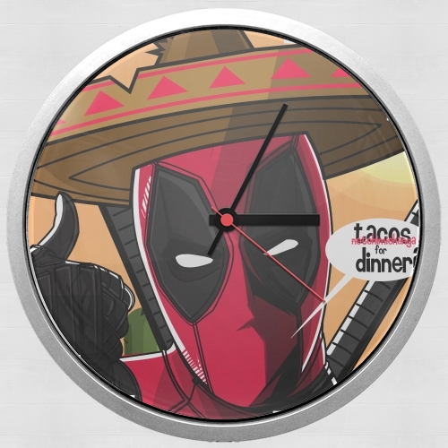  Mexican Deadpool for Wall clock