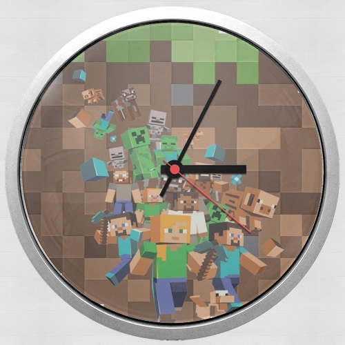  Minecraft Creeper Forest for Wall clock