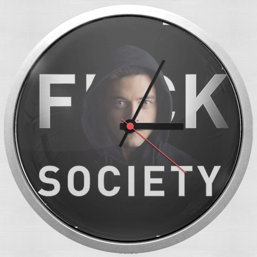  Mr Robot Fuck Society for Wall clock