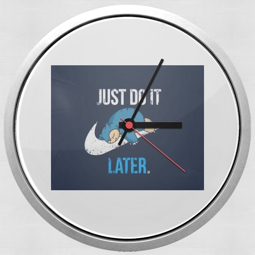  Nike Parody Just do it Late X Ronflex for Wall clock