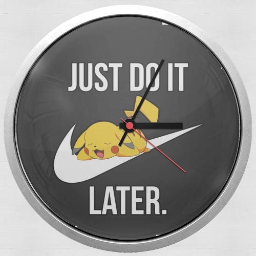  Nike Parody Just Do it Later X Pikachu for Wall clock