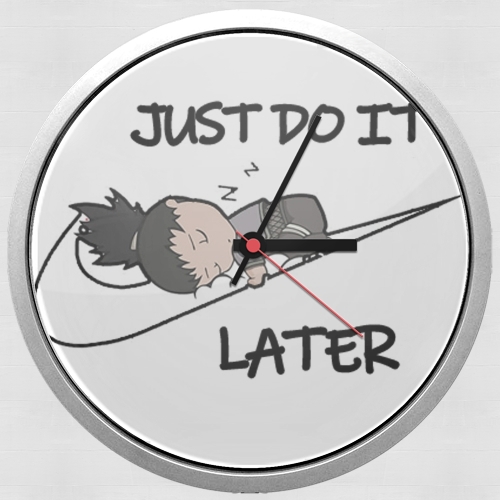  Nike Parody Just do it Later X Shikamaru for Wall clock