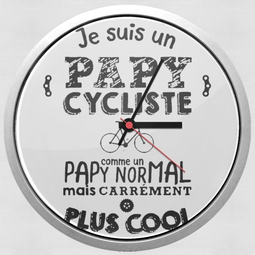  Papy cycliste for Wall clock