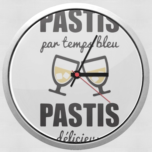  Pastis par temps bleu Pastis delicieux for Wall clock