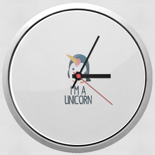 Pingouin wants to be unicorn for Wall clock
