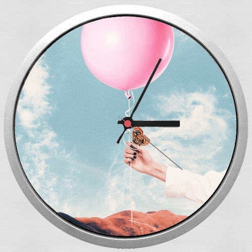  PINK BALLOON for Wall clock