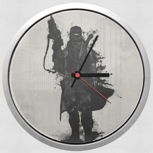  Post Apocalyptic Warrior for Wall clock