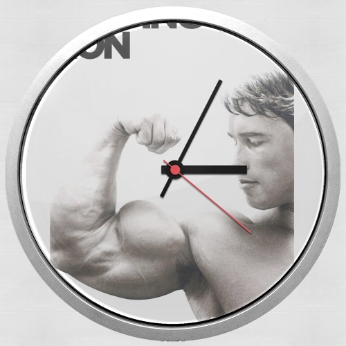  Pumping Iron for Wall clock