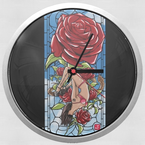  Red Roses for Wall clock