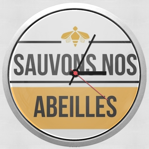  Sauvons nos abeilles for Wall clock