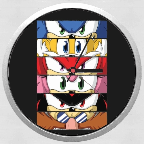  Sonic eyes for Wall clock