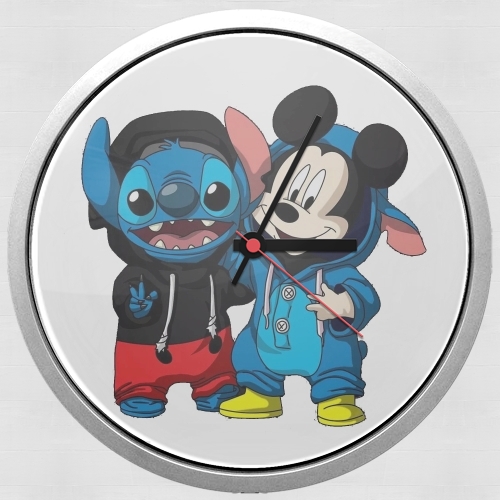  Stitch x The mouse for Wall clock