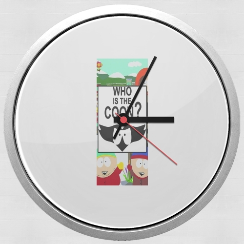  Who is the Coon ? Tribute South Park cartman for Wall clock