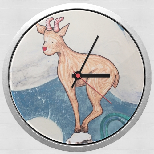  Winter Goat for Wall clock