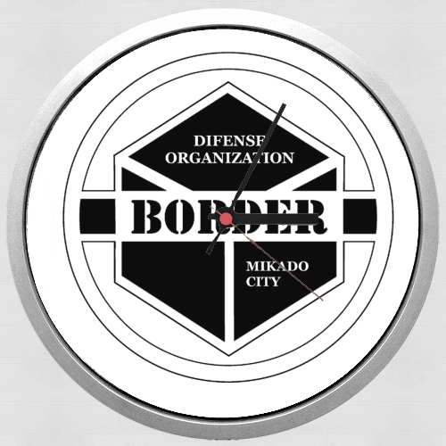  World trigger Border organization for Wall clock