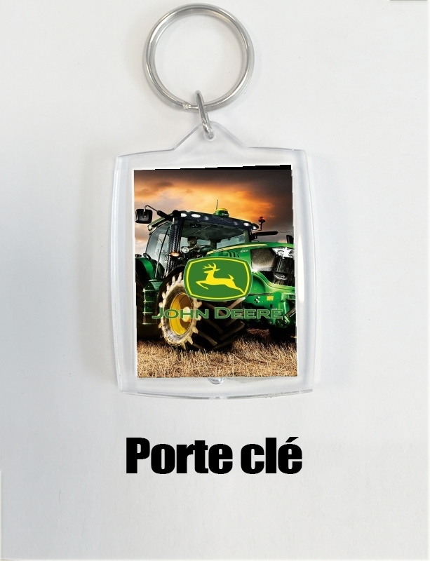  John Deer tractor Farm for Personalized keychain