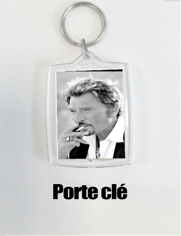  johnny hallyday Smoke Cigare Hommage for Personalized keychain