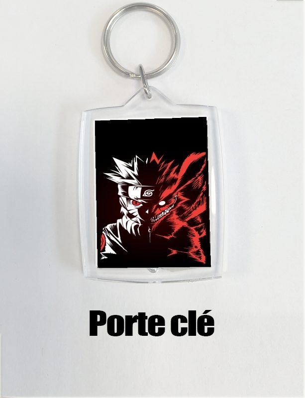  Kyubi x Naruto Angry for Personalized keychain