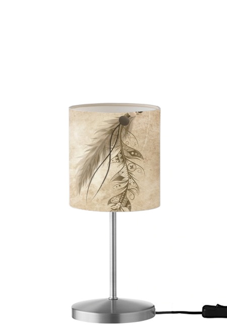  Boho Feather for Table / bedside lamp