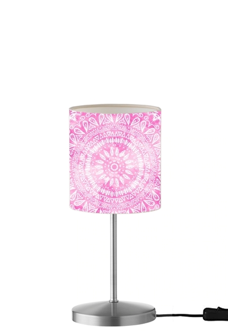  Pink Bohemian Boho Mandala for Table / bedside lamp