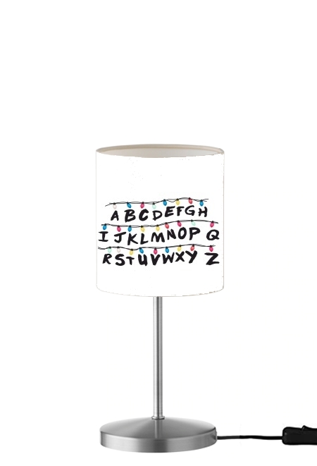  Stranger Things Lampion Alphabet Inspiration for Table / bedside lamp