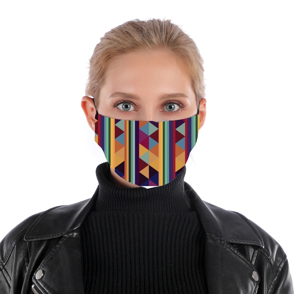  Aztec Pattern Pastel for Nose Mouth Mask