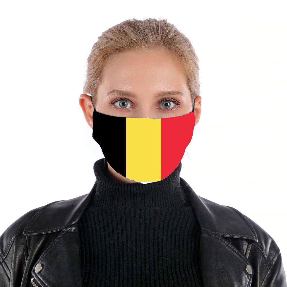  Belgium Flag for Nose Mouth Mask