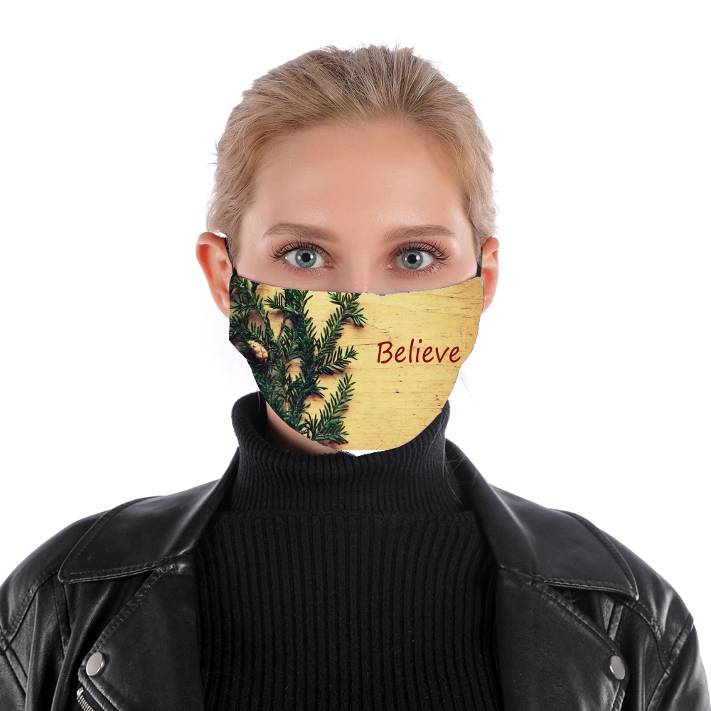  Believe for Nose Mouth Mask