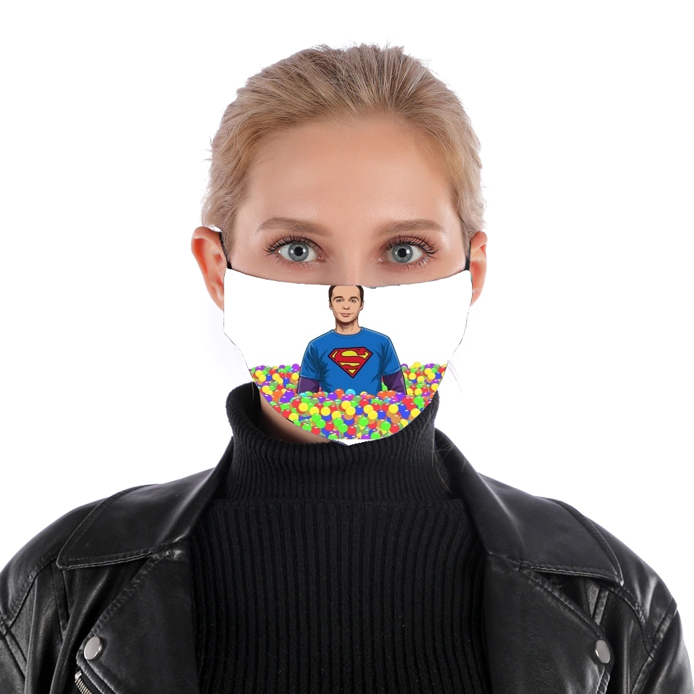  Big Bang Theory: Dr Sheldon Cooper for Nose Mouth Mask
