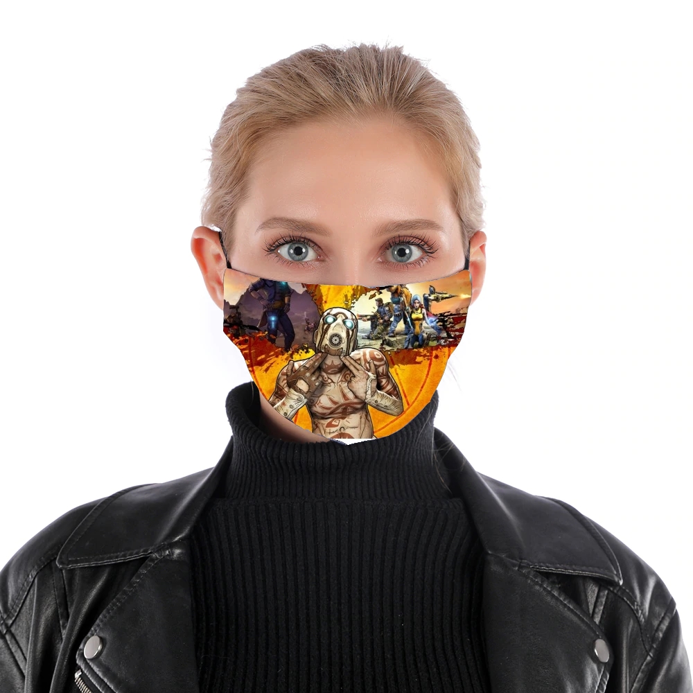  Borderlands Fan Art for Nose Mouth Mask