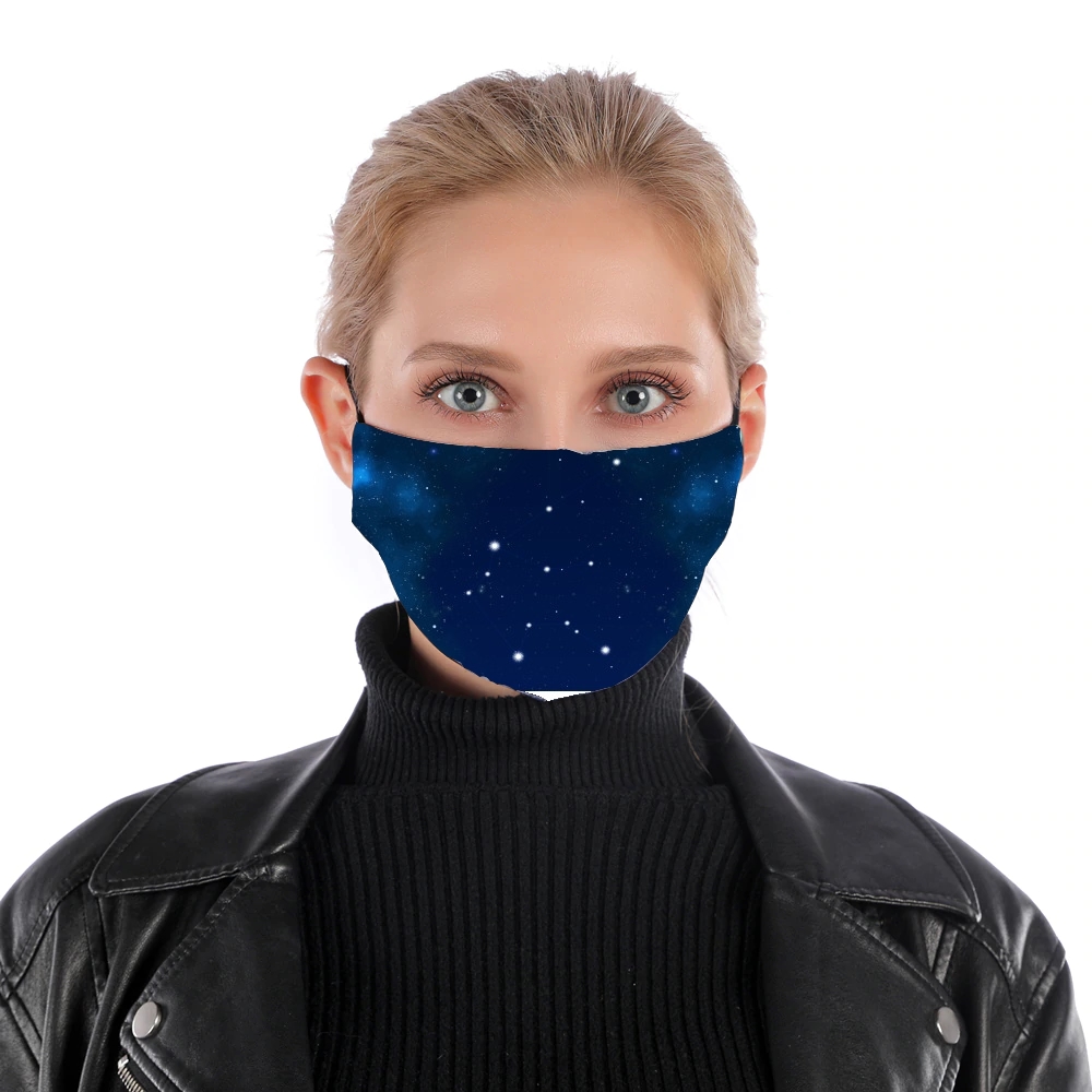  Constellations of the Zodiac: Aquarius for Nose Mouth Mask