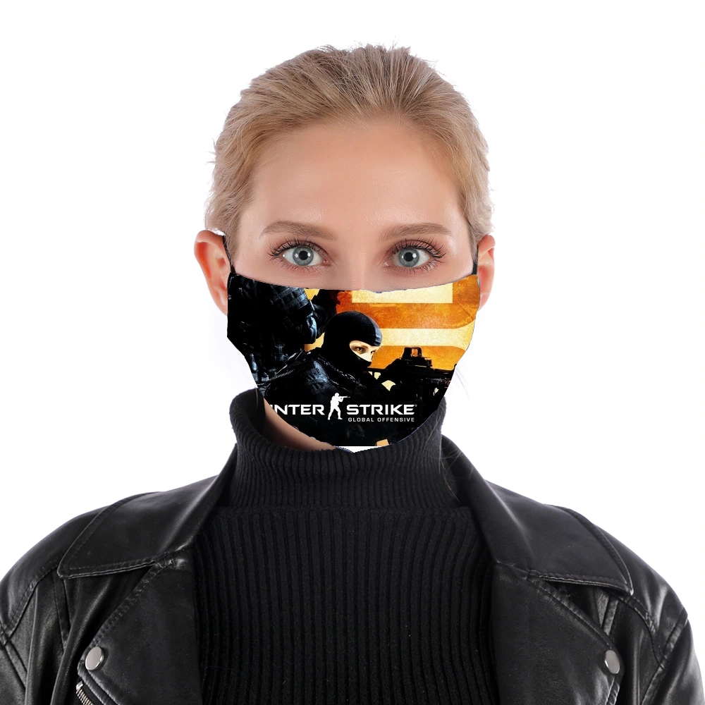 Counter Strike CS GO for Nose Mouth Mask