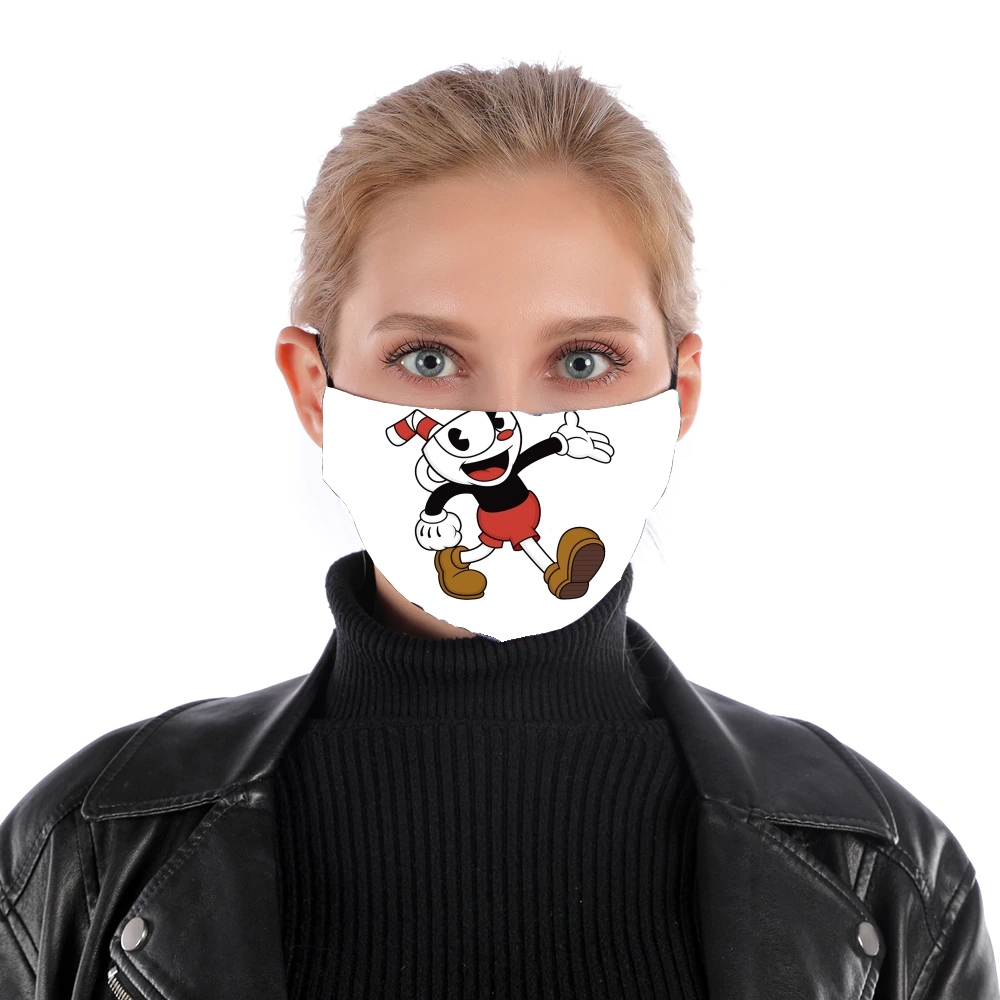  Cuphead for Nose Mouth Mask
